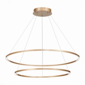 Светильник Подвесной ST-Luce ST605.243.91 Золотистый/Белый LED 1*91W 4000K / СТ Люче.