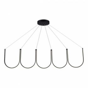 Светильник Подвесной ST-Luce SL6202.413.01 Черный LED 1*68W 3000K / СТ Люче.