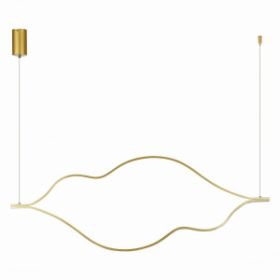 Светильник Подвесной ST-Luce SL6106.203.65 Золотистый/Белый LED 1*65W 4000K / СТ Люче.