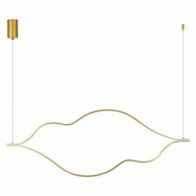 Светильник Подвесной ST-Luce SL6106.203.56 Золотистый/Белый LED 1*56W 4000K / СТ Люче.