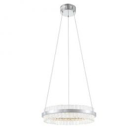 Светильник Подвесной ST-Luce SL383.103.01 Хром/Хром, Прозрачный LED 1*34W 3000K / СТ Люче.