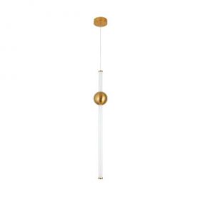 Светильник Подвесной ST-Luce SL1222.213.01 Золотистый/Золотистый, Белый LED 1*18W 4000K / СТ Люче.
