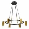 Светильник Подвесной ST-Luce SL1215.403.06 Черный, Латунь/Латунь GU10 6*5W 4000K / СТ Люче.