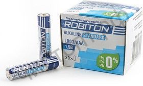 ROBITON STANDARD LR03 BULK20, в упак 20 шт