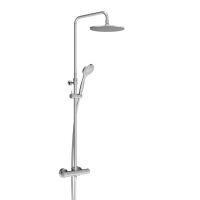 Душевая колонна с круглым тропическим душем Gessi Minimalistic Shower 3517 схема 9