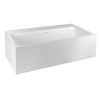 Композитная ванна Gessi Rettangolo 37594 180x100 схема 1