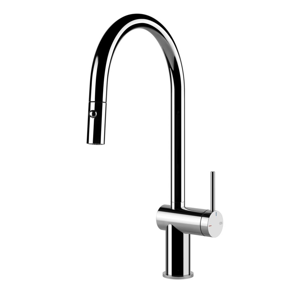 Однорычажный кухонный смеситель Gessi Inedito 60411/60413 схема 13