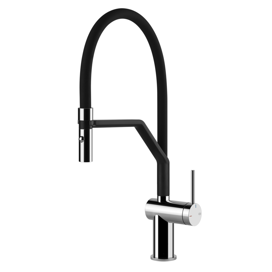 Кухонный смеситель Gessi Inedito 60429 с выдвижным изливом ФОТО