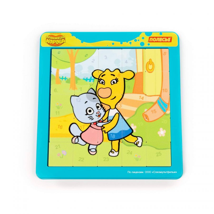 Набор игровой настольный "Оранжевая корова №1" (25 элементов) (в пакете)