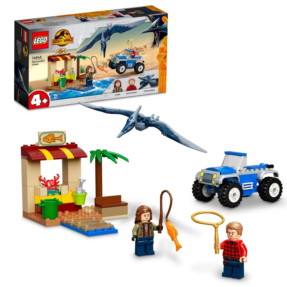 Конструктор LEGO Jurassic World 76943 "Погоня за птеранодоном"