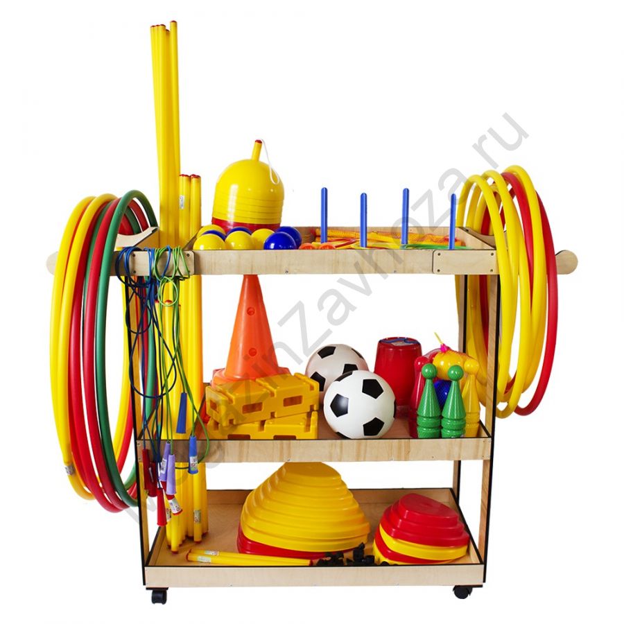 Комплекс спортивный для начальной школы и детского сада 92 предмета