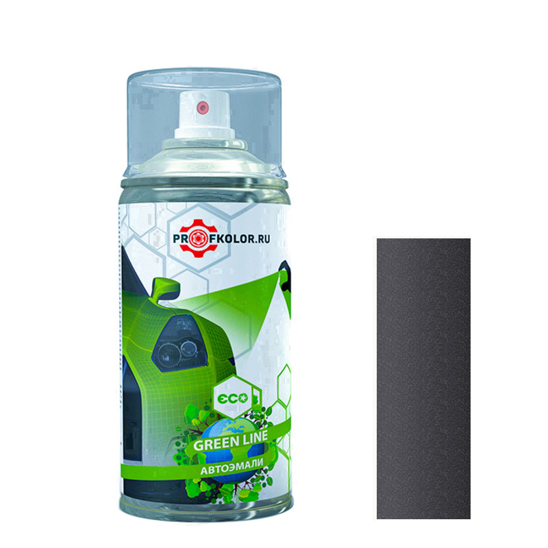 Код краски по номеру VIN на Geely - 342. Наименование краски - Metallic Black