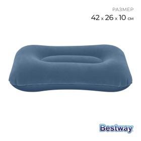 Подушка надувная, 42 х 26 х 10 см, цвет МИКС, 67121 Bestway