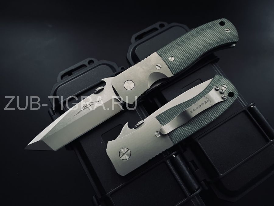 Нож Emerson CQC-7 Titanium Green