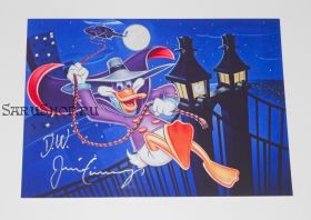 Автограф: Джим Каммингс. Черный Плащ / Darkwing Duck