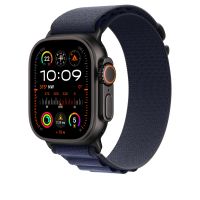 Ремешок Apple Watch Ulta 49mm Navy Alpine Loop - Black Titanium Finish