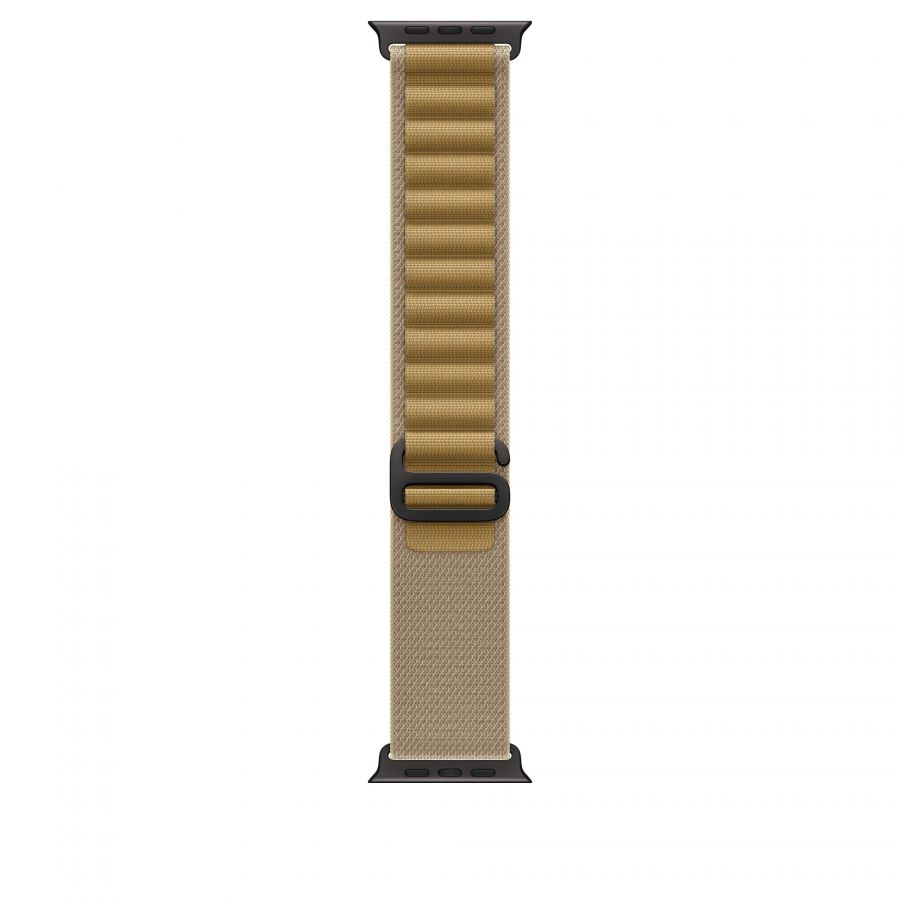 Ремешок Apple Watch Ulta 49mm Tan Alpine Loop - Black Titanium Finish - S оригинал