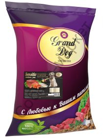 Корм Sensitiv гипоаллергенный ягненок/рис Grand Dog для средних и крупных по размеру ВЕСОВОЙ 1кг