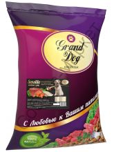 Корм Sensitiv гипоаллергенный ягненок/рис Grand Dog для средних и крупных по размеру 15 кг