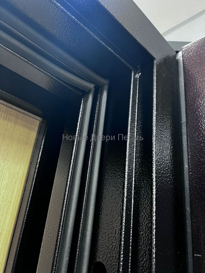 "ТЕПЛО Стандарт " Белый дуб  уличная дверь с терморазрывом в Перми