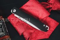 Нож N.C.Custom Respect G10 Black-Red Satin