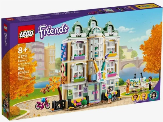 Конструктор LEGO Friends - Художественная школа Эммы 41711