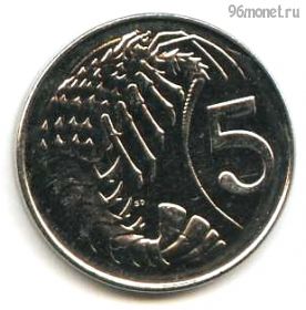 Каймановы острова 5 центов 2008