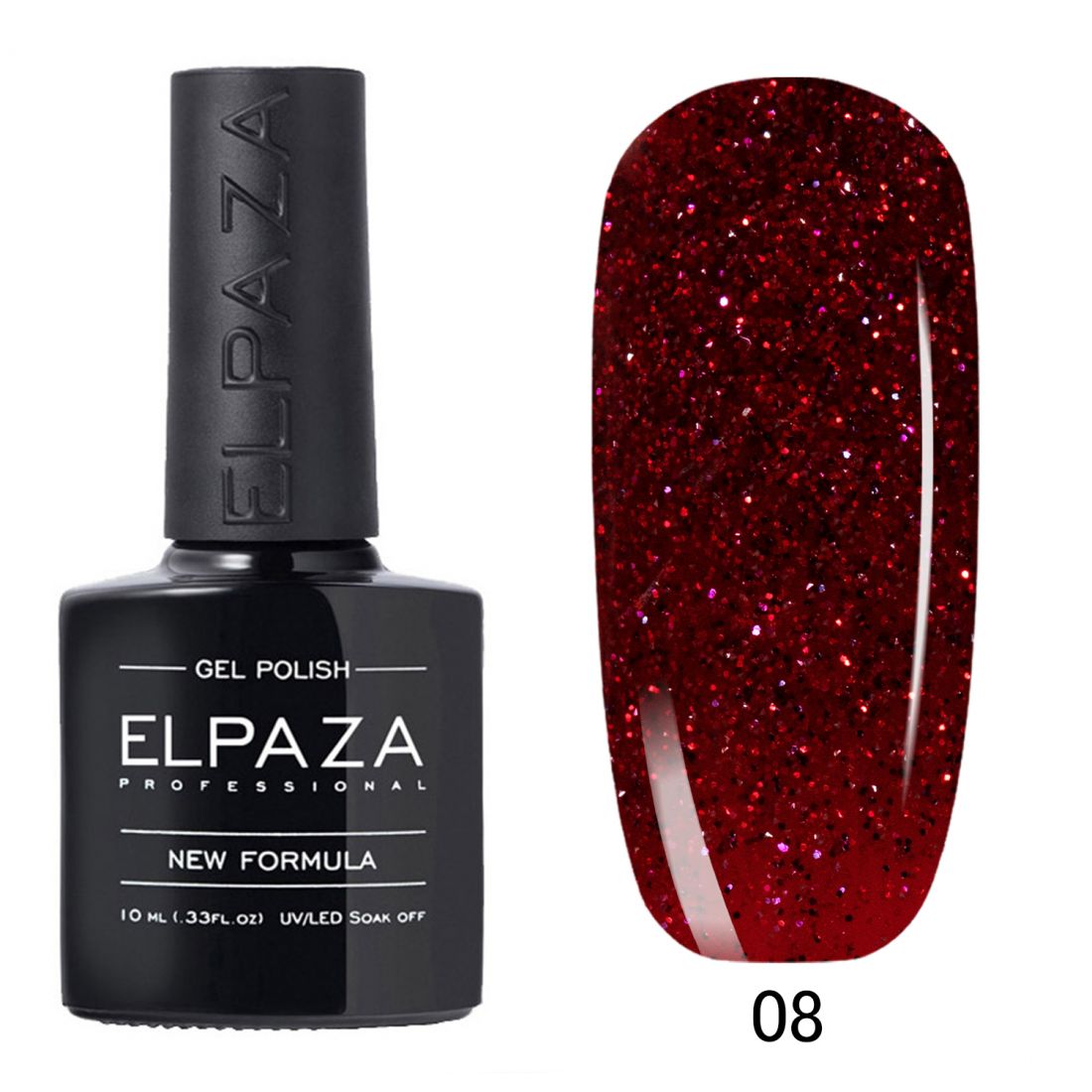 ELPAZA  гель-лак SPARKLE  №8   10 мл