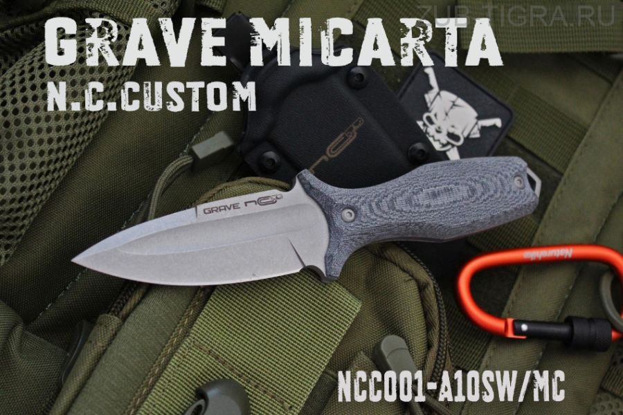 Нож Grave Micarta от NCCustom