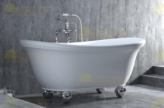 Ванна из искусственного камня Salini Alba 172х89 схема 5