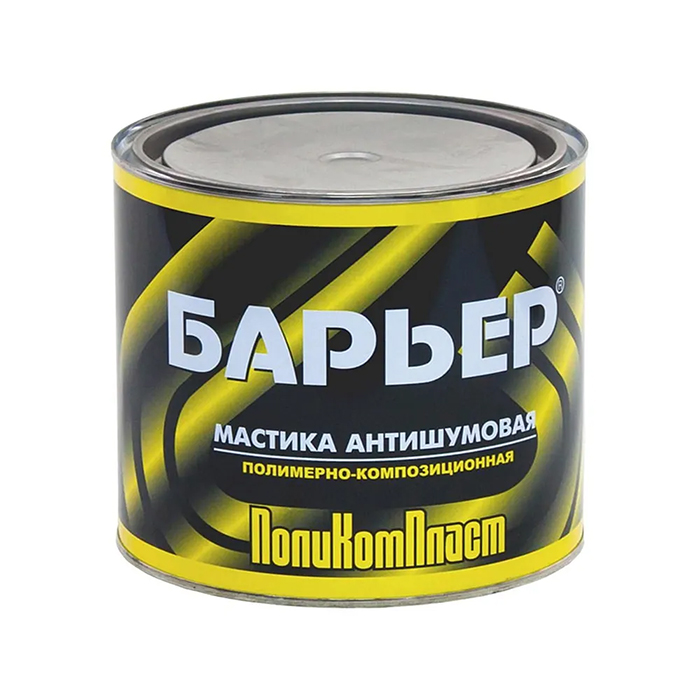 ПолиКомПласт Мастика антишумовая "Барьер", объем 2,2кг.
