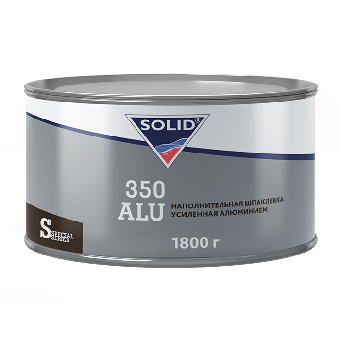 Solid 350 ALU Наполнительная шпаклевка усиленная алюминием, фасовка 1,8кг.