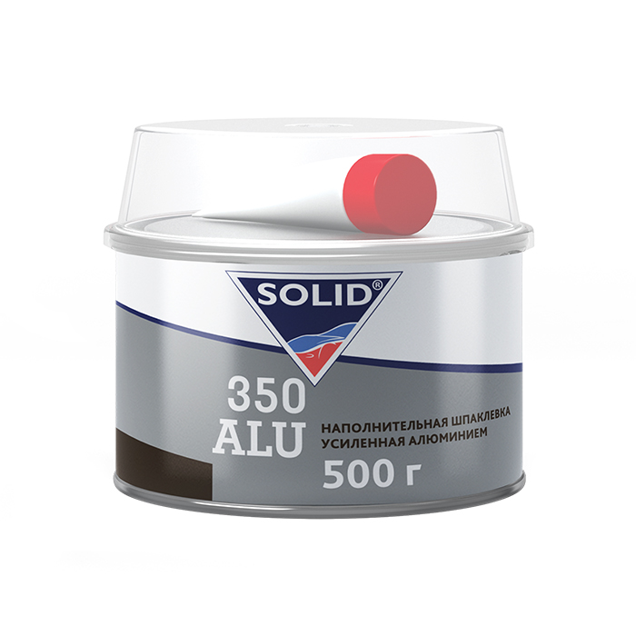 Solid 350 ALU Наполнительная шпаклевка усиленная алюминием, фасовка 500гр.