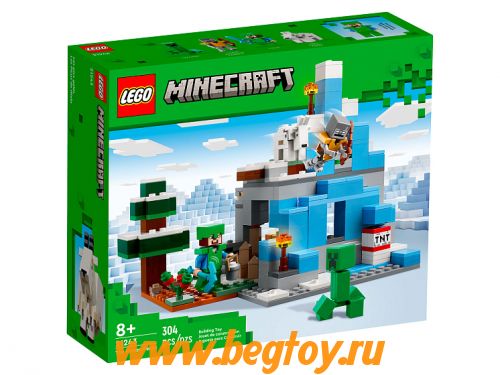 Конструктор LEGO Minecraft 21243 Ледяные вершины