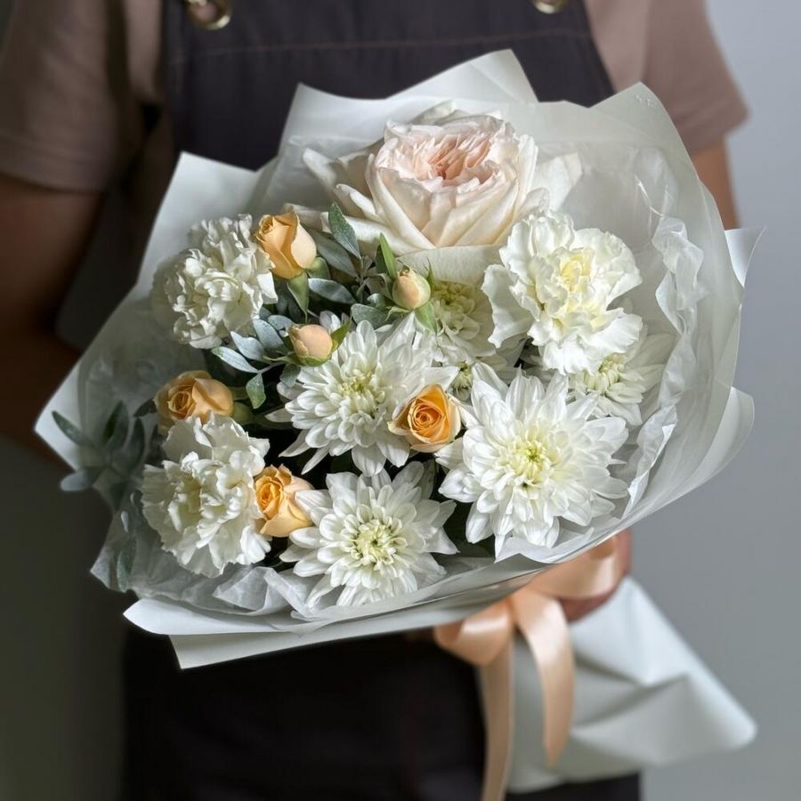 Белый букет