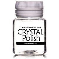 Лак стекловидный глянцевый LUXART CrystalPolish, 20 мл, спиртовая основа, не липкий