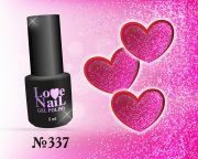 337 LoVe Nail гель лак класса премиум Diamond gloss 5 мл.