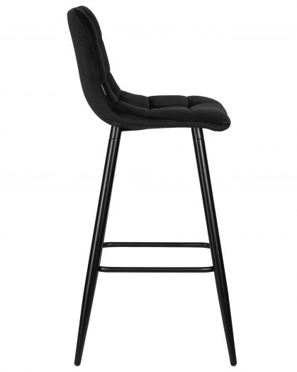 Стул барный  NICOLE черные матовые ножки