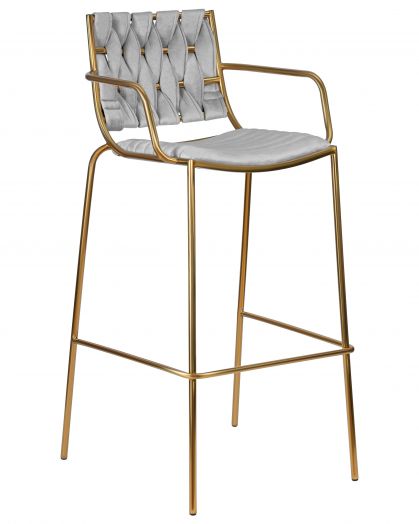 Стул барный  MILLER GOLD