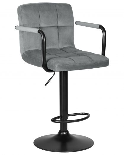 Стул барный  KGER ARM BLACK