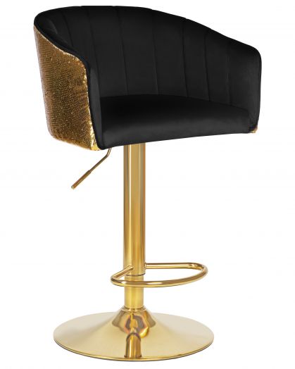 Стул барный  DARCY GOLD SHINY