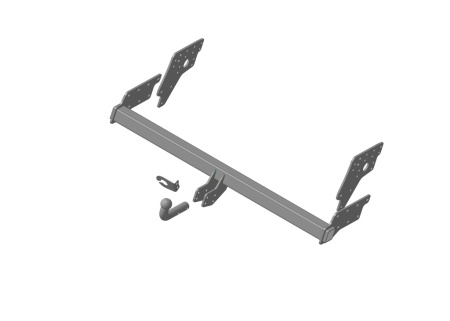 Фаркоп Mitsubishi L200 1996-2006, 2006-2015, 2015-2023, Fiat Fullback 2016-2019 крепление шара на двух болтах