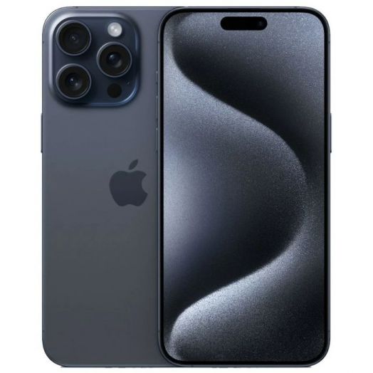 Apple iPhone 15 Pro 128 ГБ, синий титан, nano SIM