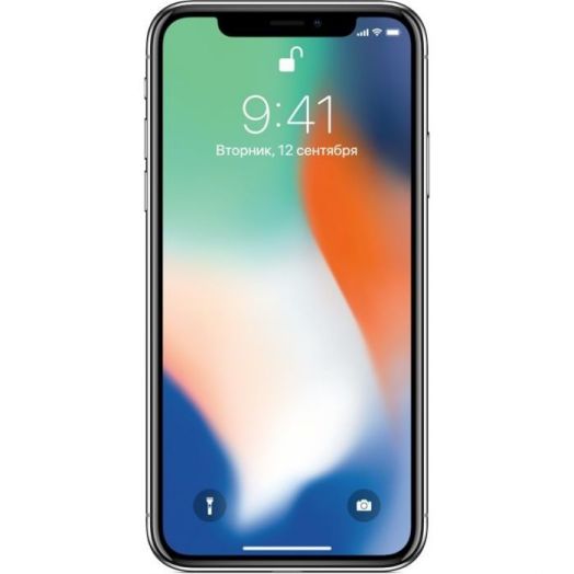 Apple iPhone X 64 ГБ Серебристый EU