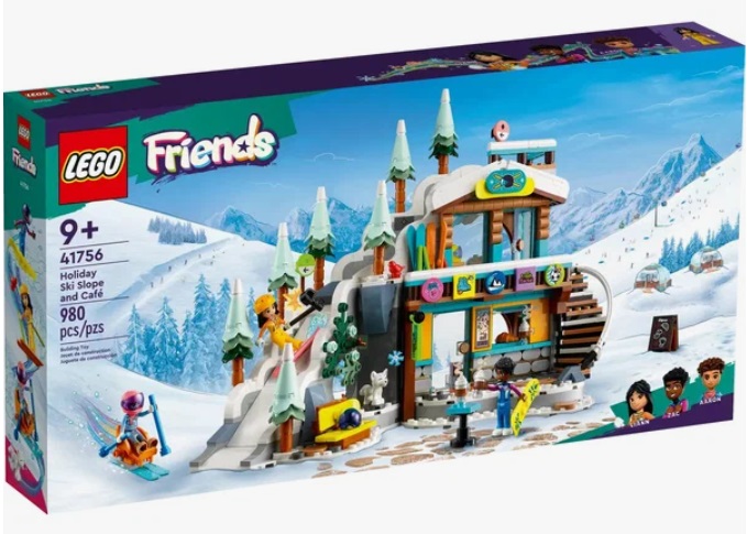 Конструктор LEGO Friends 41756 Каникулы: Лыжная трасса и кафе