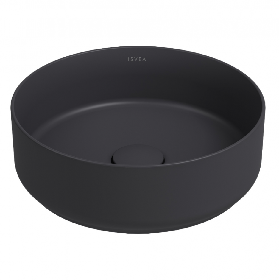 Изображение Накладная раковина Isvea Infinity без отверстий под смеситель 36х36х12 10NF65036SV