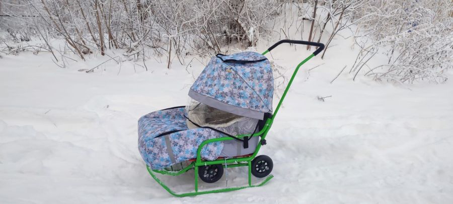 Швейный комплект для санок бок о бок