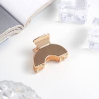 Краб для волос "Брианна" дуга, 2 см, золото