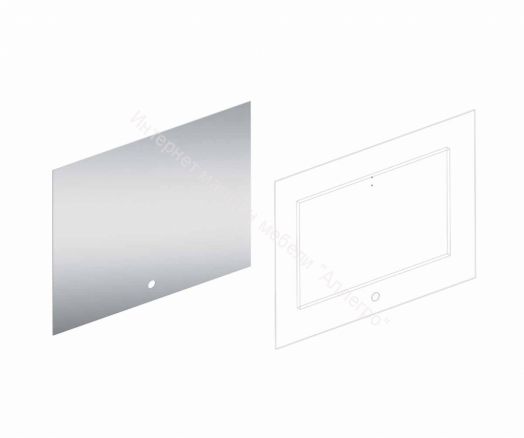 Зеркало с подсветкой "Тефия"