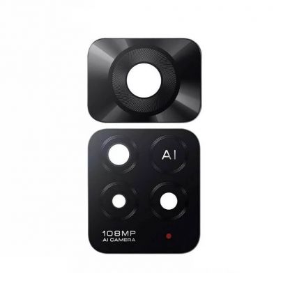 Стекло камеры (линза, объектив) для Xiaomi Redmi Note 11S (2201117SY, комплект 2шт)